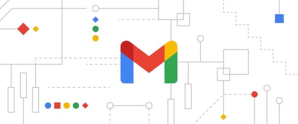 Interfejs Gmail z funkcjami AI Gemini – nowoczesny wygląd skrzynki odbiorczej z inteligentnymi podpowiedziami.